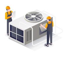 isometric-flat-illustration-concept-two-men-maintaining-an-hvac-cooler-free-vector