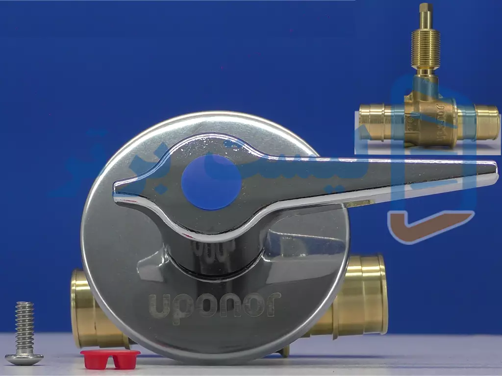 شیر توپی توکار Q&E یوپونور (Uponor) uponor Q&E conceal ball valve