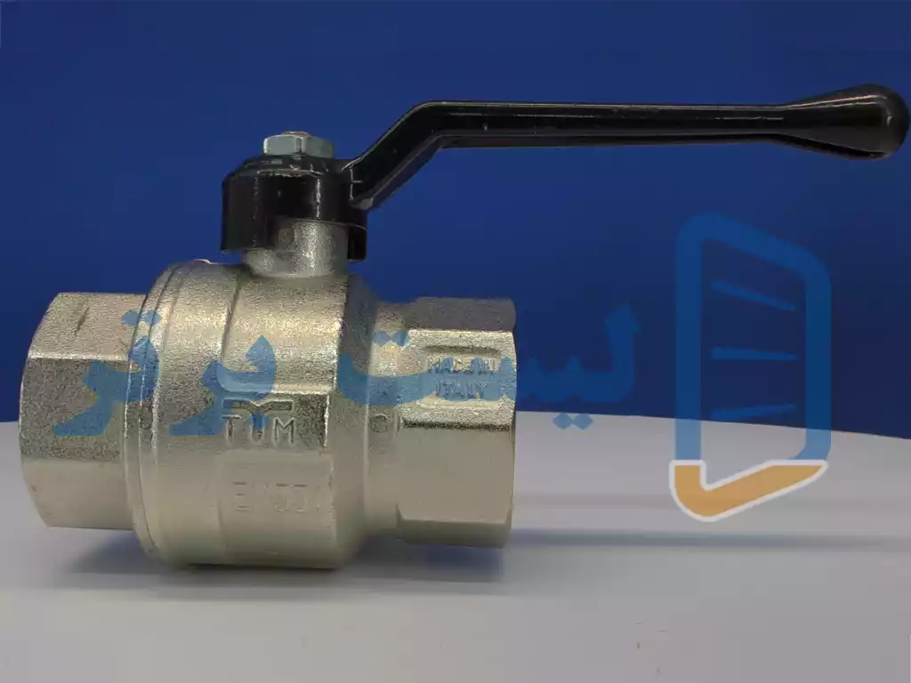 شیر توپی مستقیم سنگین دسته گازی تییمه (Tiemme) ایتالیا (Full Bore) Tiemme full bore heavy duty ball valve with gas handle